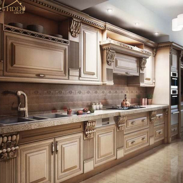 کابینت آشپزخانه اروپایی کلاسیک